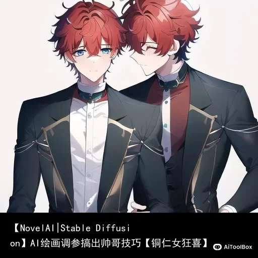 【NovelAI|Stable Diffusion】AI绘画调参搞出帅哥技巧【铜仁女狂喜】