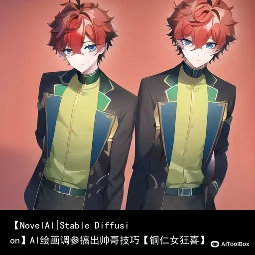 【NovelAI|Stable Diffusion】AI绘画调参搞出帅哥技巧【铜仁女狂喜】
