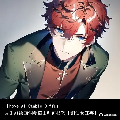 【NovelAI|Stable Diffusion】AI绘画调参搞出帅哥技巧【铜仁女狂喜】