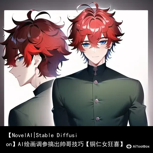 【NovelAI|Stable Diffusion】AI绘画调参搞出帅哥技巧【铜仁女狂喜】