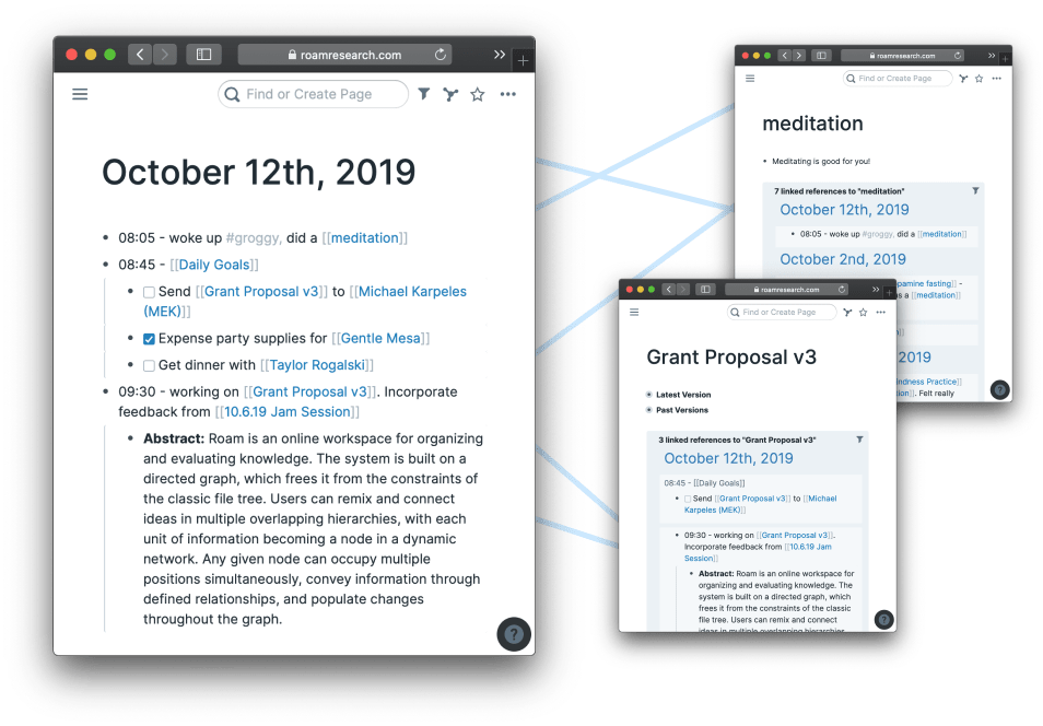 Roam Research双链笔记