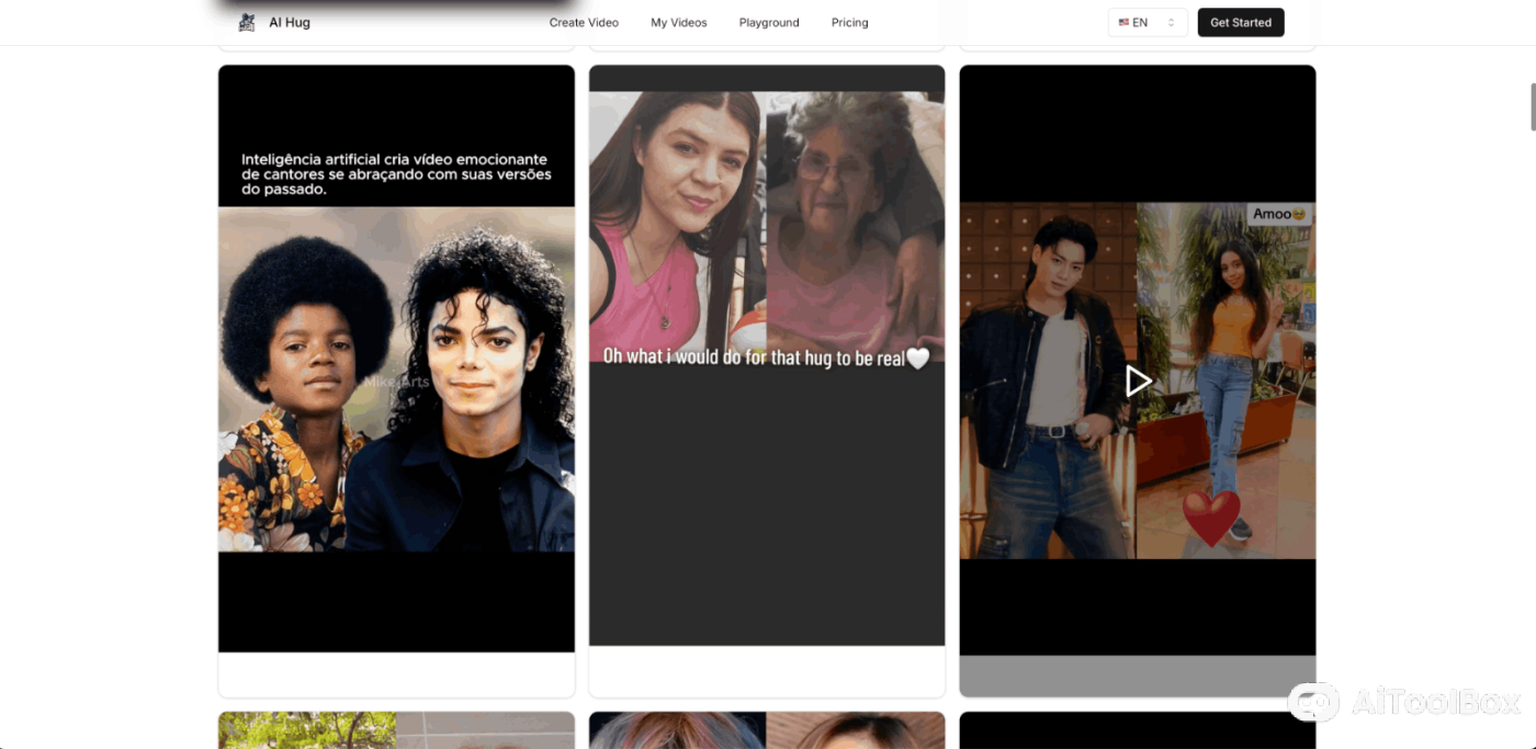AI Hug 照片转拥抱视频