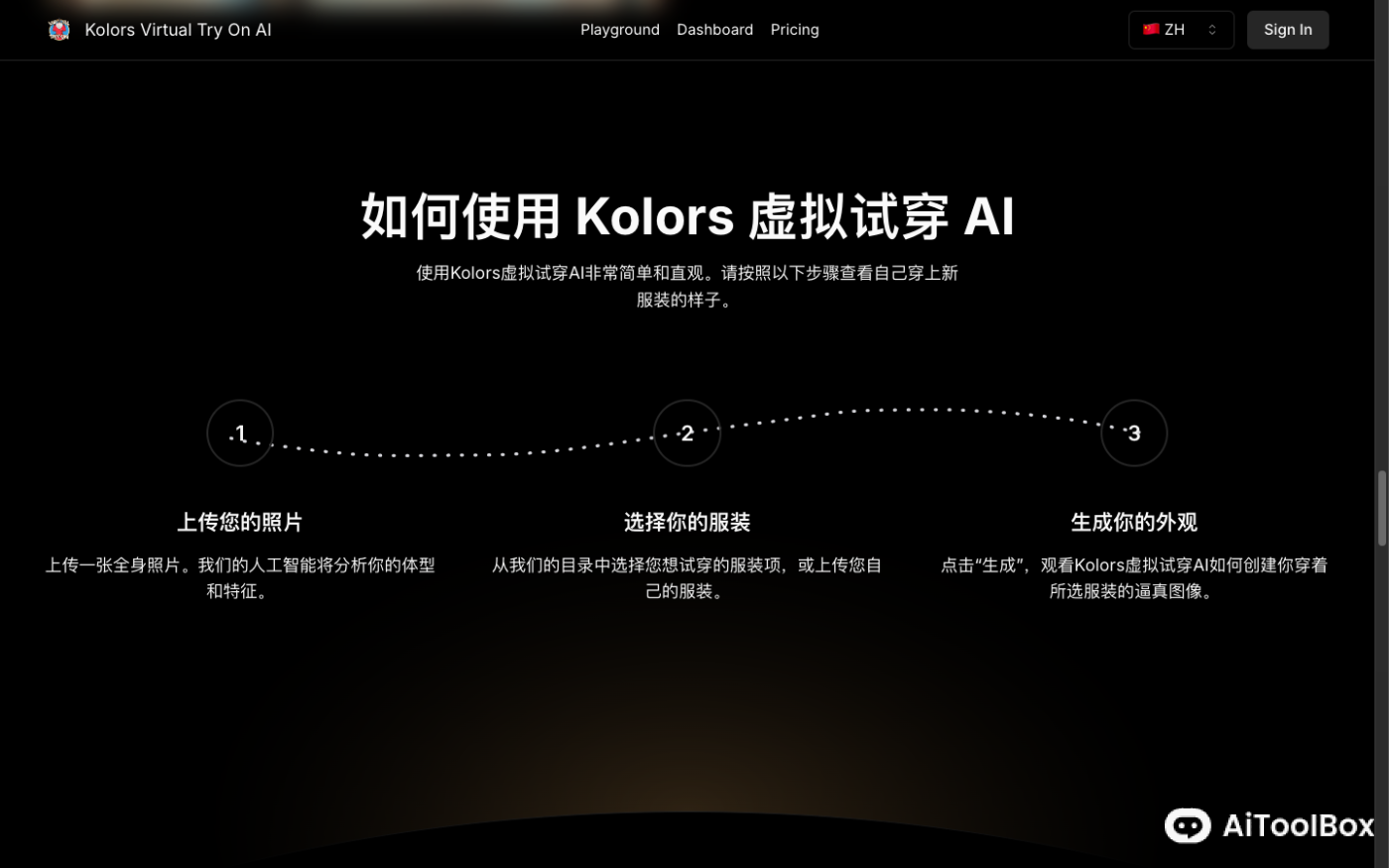 Kolors Virtual Try On - AI虚拟试衣