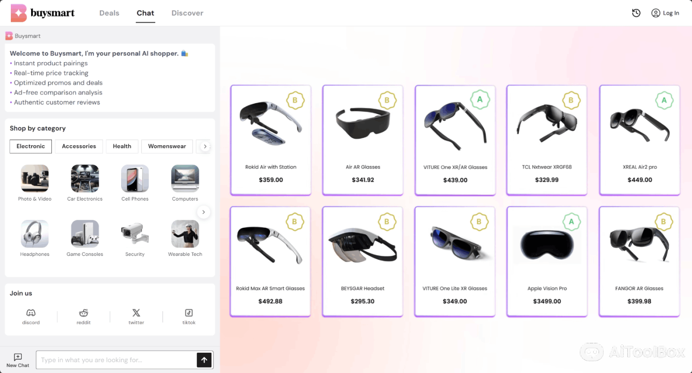 BuySmart.ai - AI智能购物助手