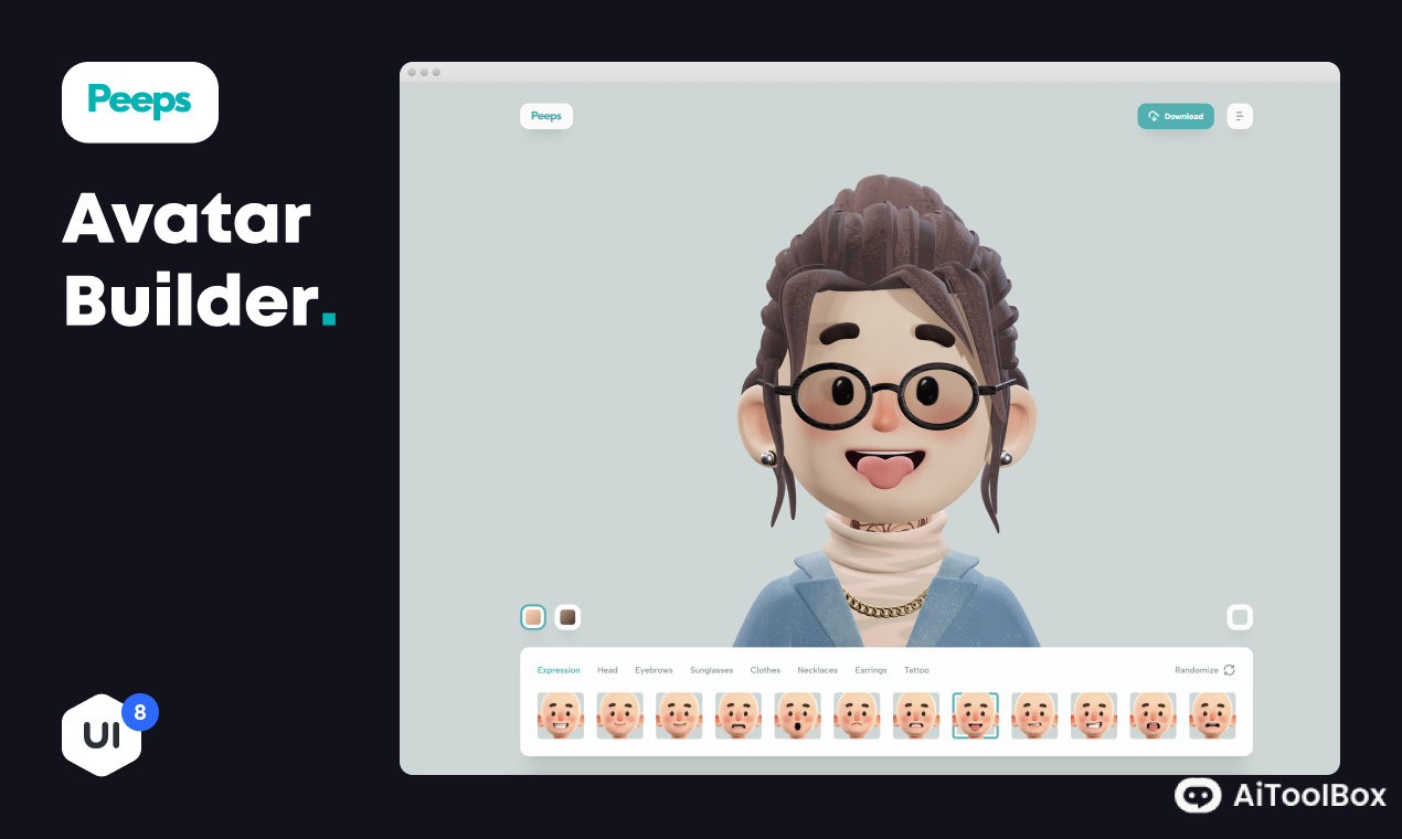 Peeps 3D 头像制作