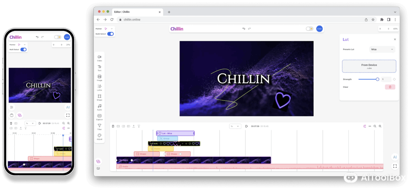 Chillin - AI视频动画编辑器
