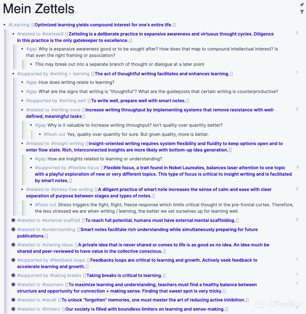 Roam Research双链笔记