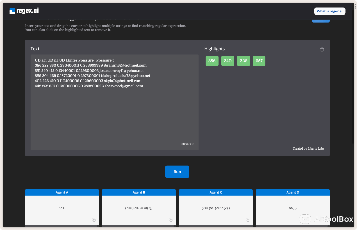 Regex.ai 正则表达式