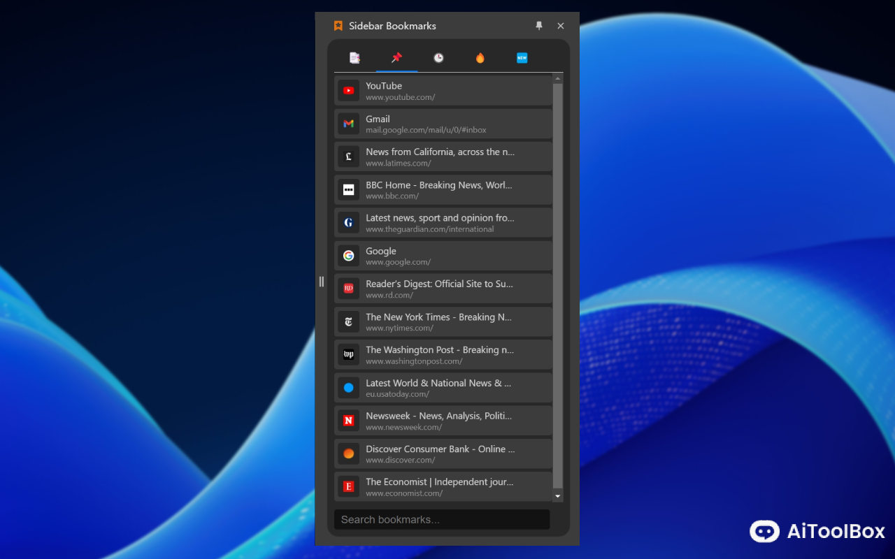 侧边书签栏 - 书签助手