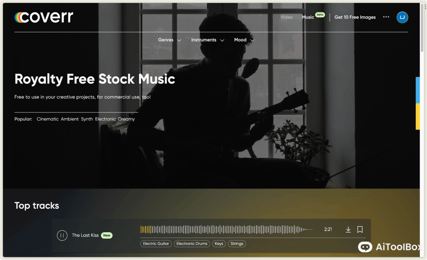 Coverr 免费视频素材库