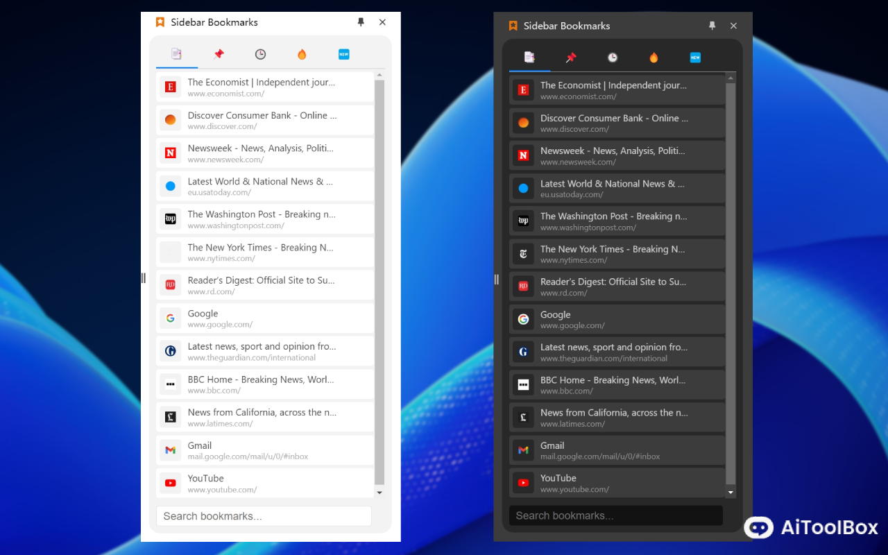 侧边书签栏 - 书签助手