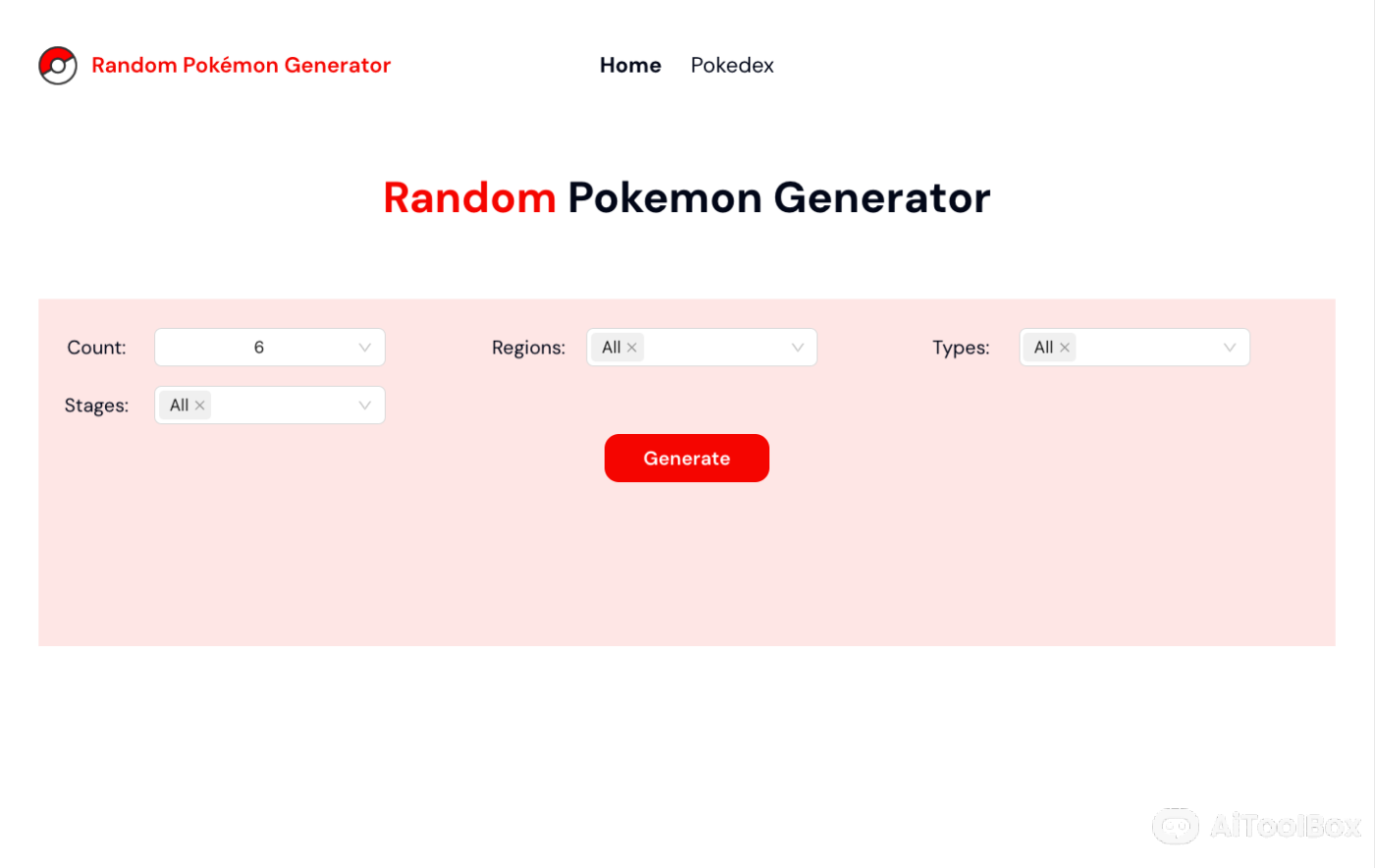 Pokemongenerator随机宝可梦生成器