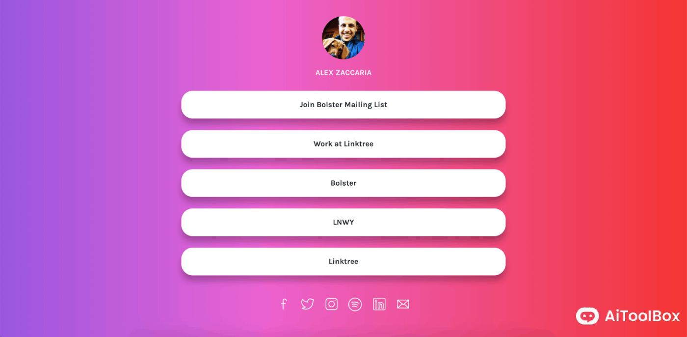 Linktree 数字名片