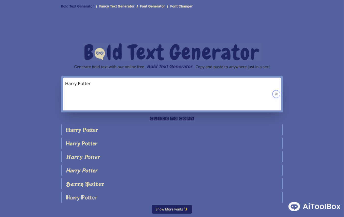 Bold Text Generator多样化字体生成器