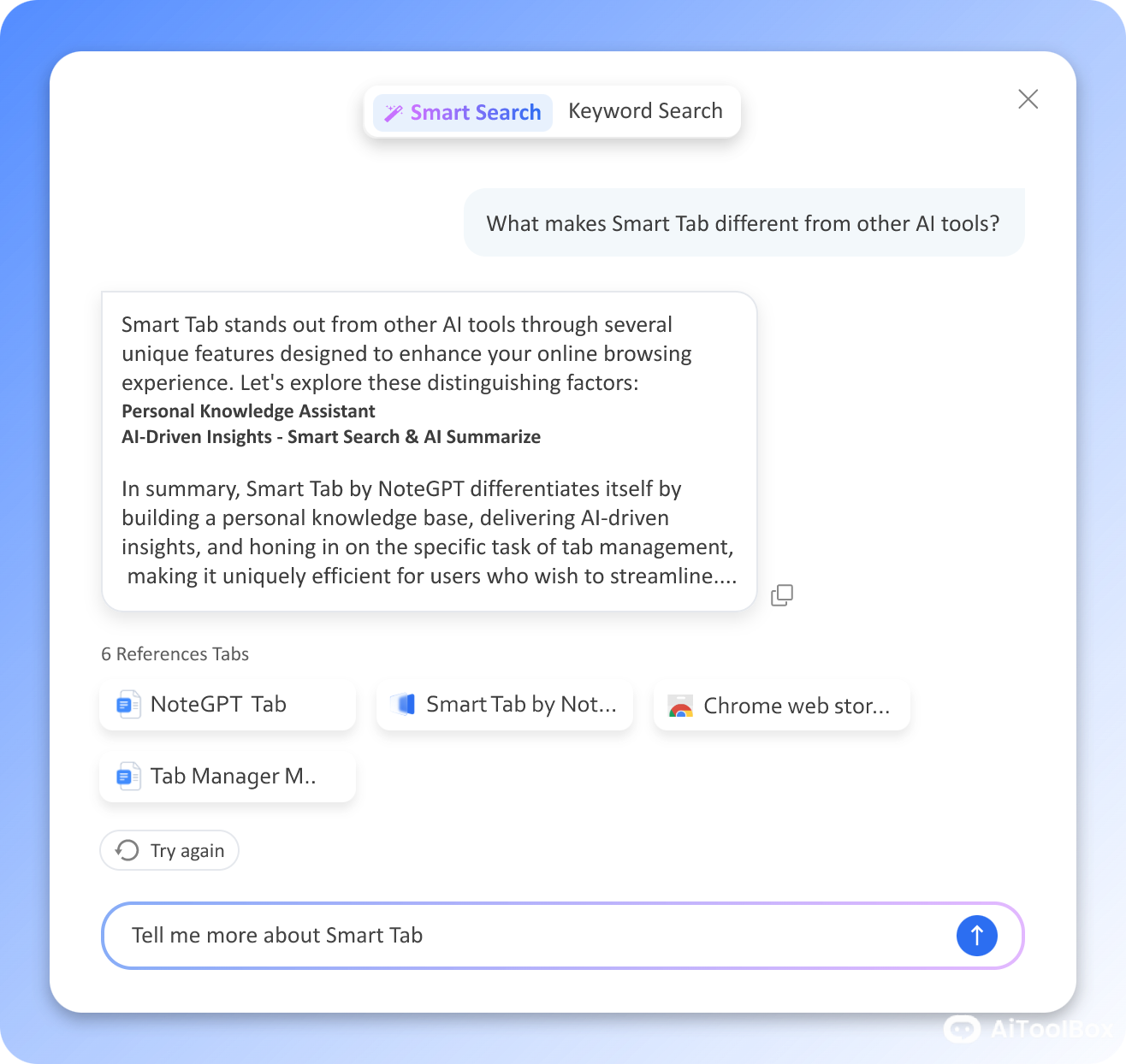 Smart Tab - AI 书签管理