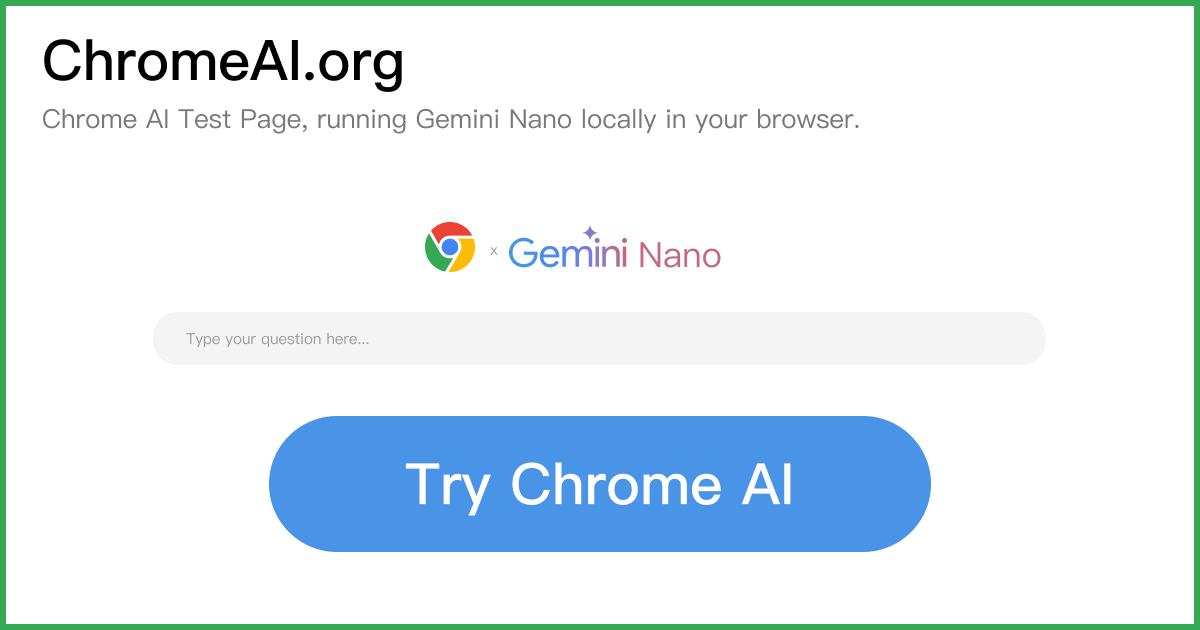 ChromeAI.org