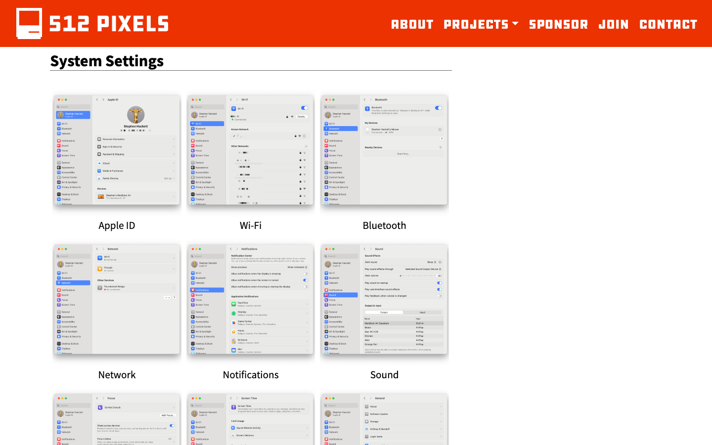 Mac 历史版本截图库