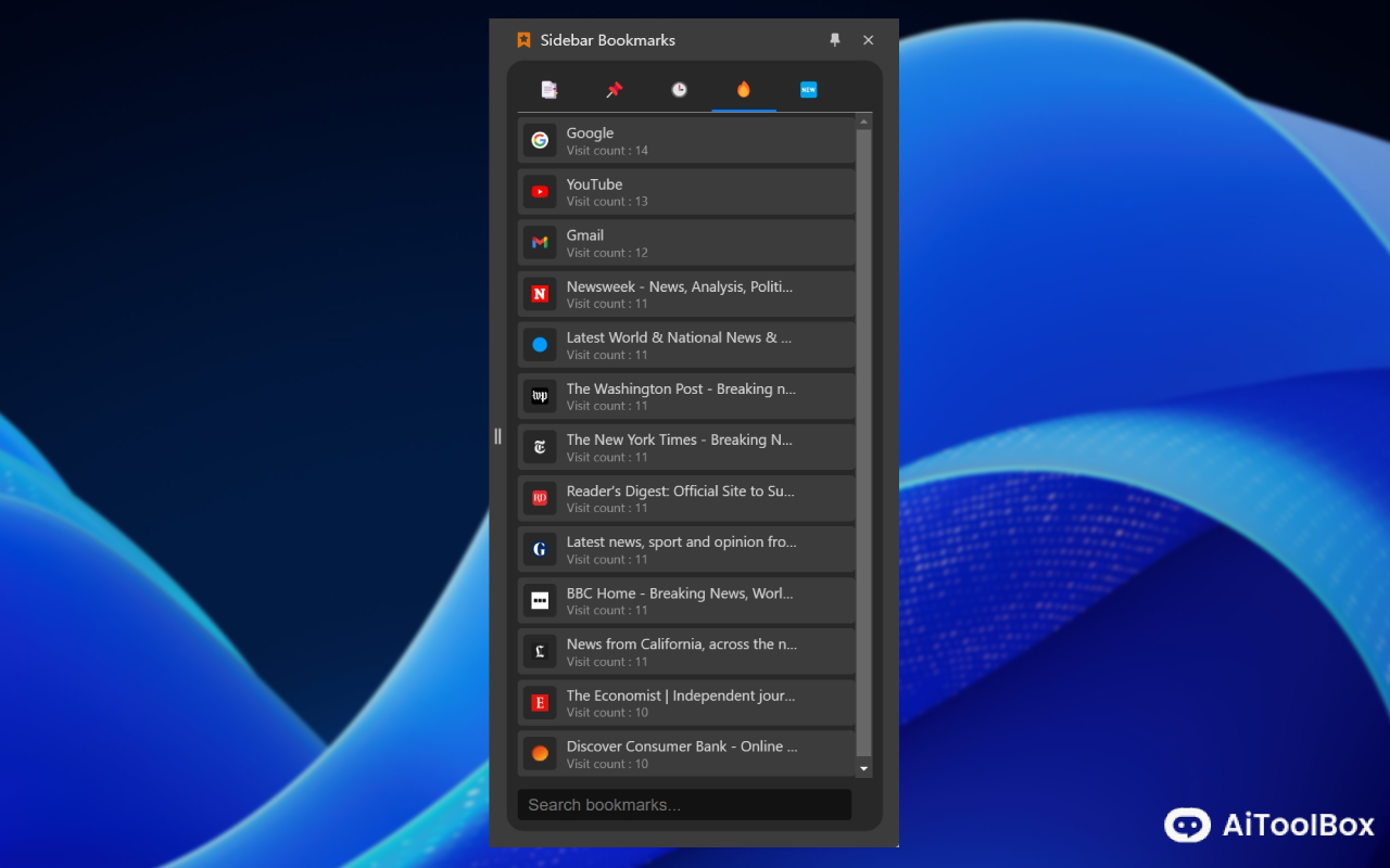 侧边书签栏 - 书签助手