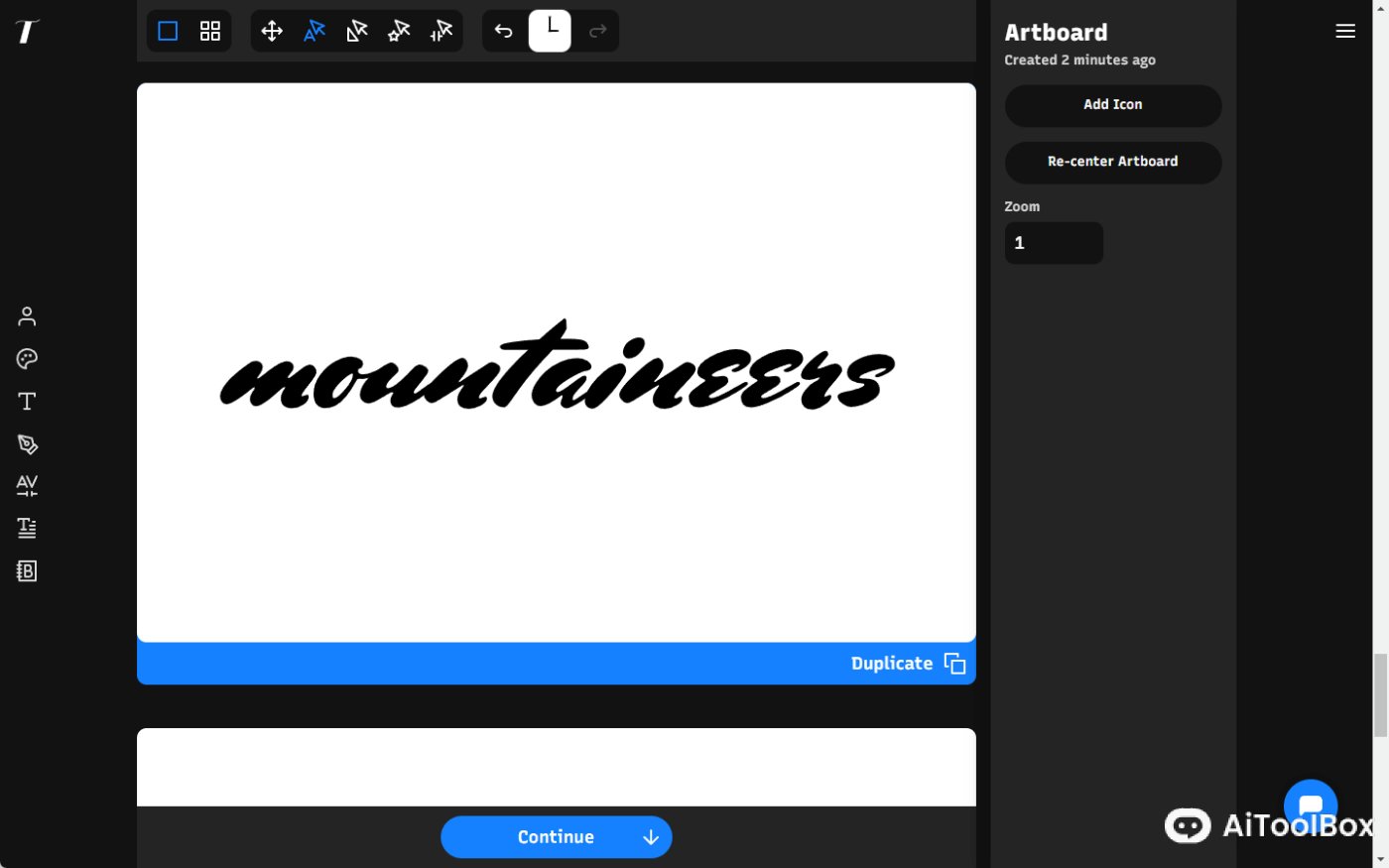 Typogram Logo 生成