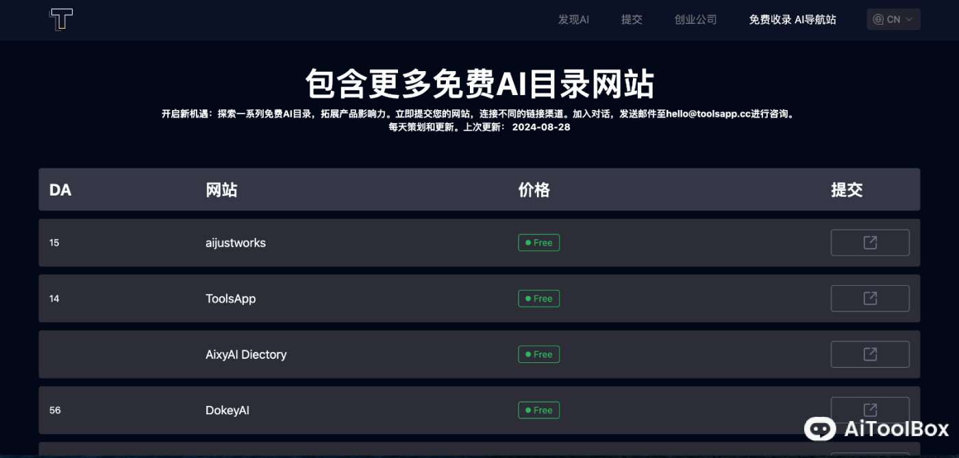 ToolsApp AI 导航站
