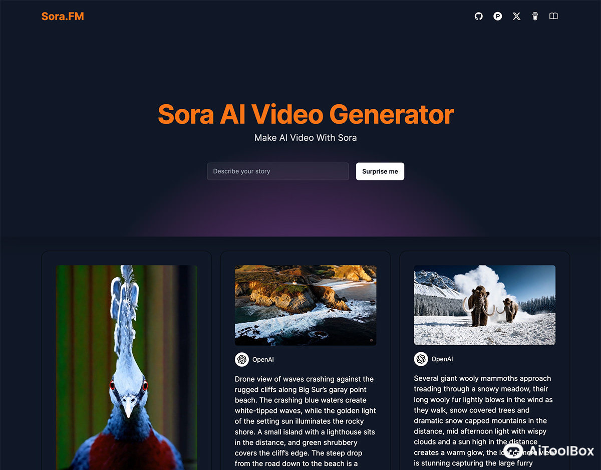 Sora.FM(图1) Sora.FM