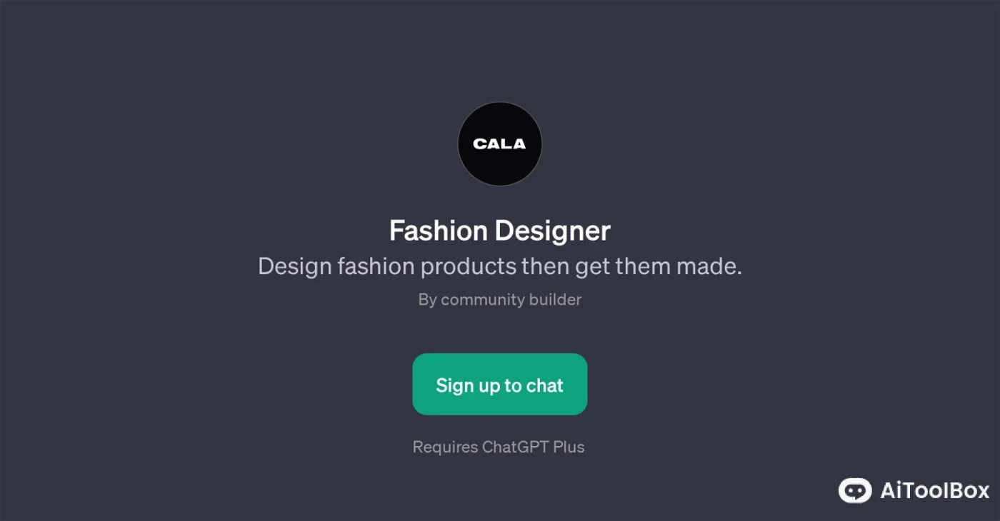 Fashion Designer GPT(图1) Fashion Designer GPT