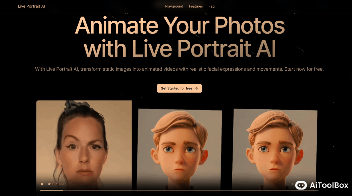 Live Portrait - AI照片转视频