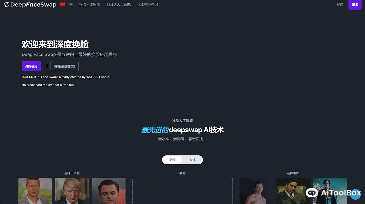 DeepFaceSwap(图1) DeepFaceSwap