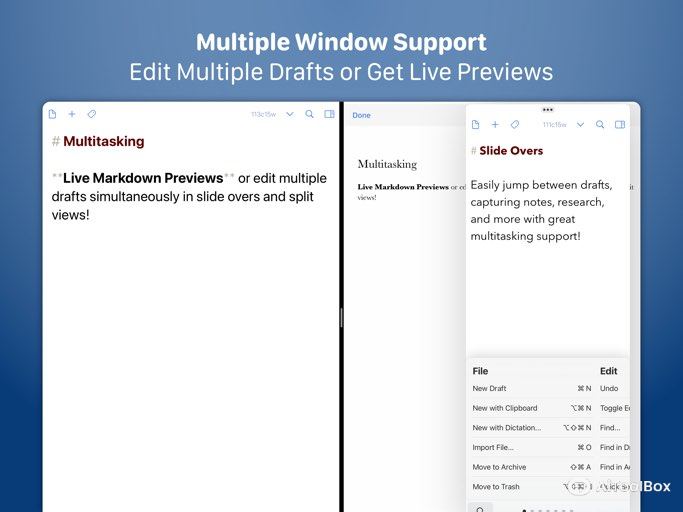 Drafts 效率文本编辑器