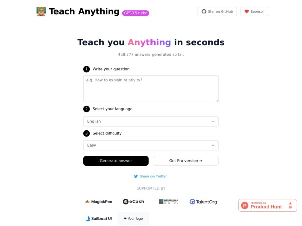 Teach Anything