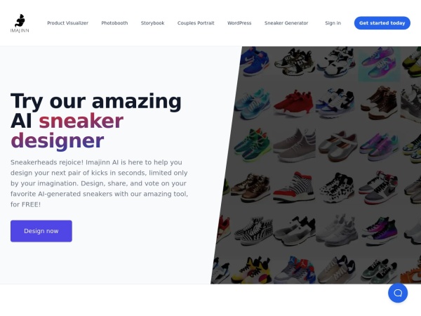 Free Sneaker Generator by Imajinn AI