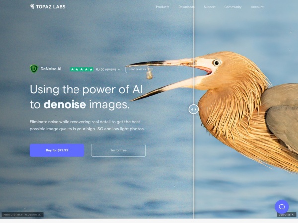 Topaz DeNoise AI