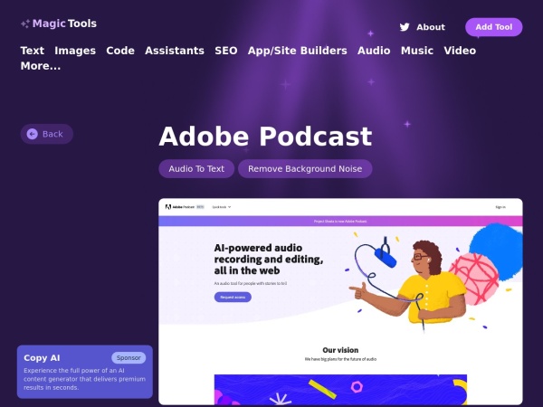 Adobe Podcast