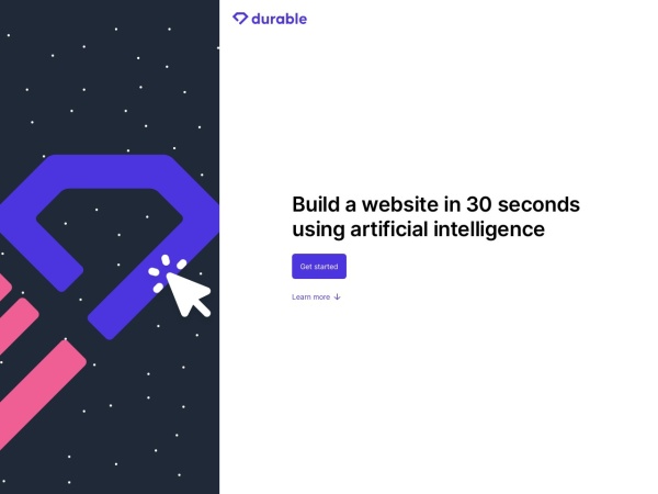 Durable AI Site Builder
