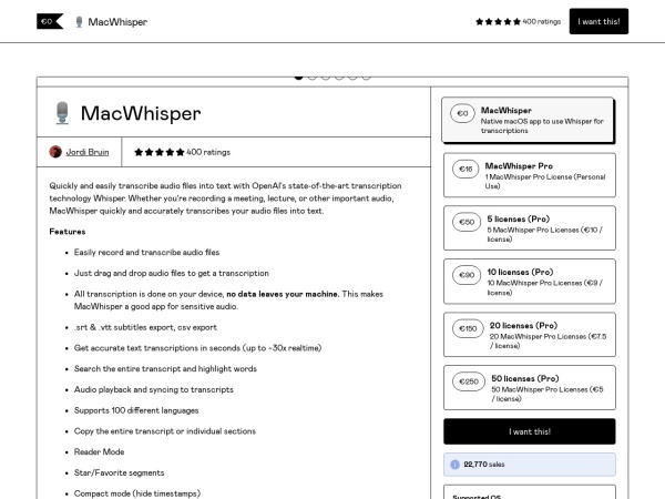 MacWhisper