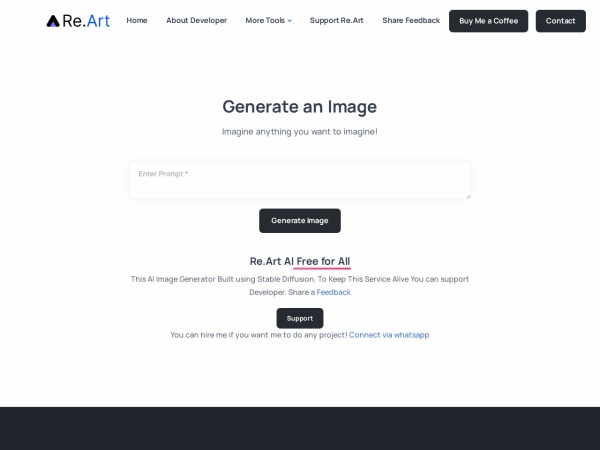 Re.Art AI Image Generator