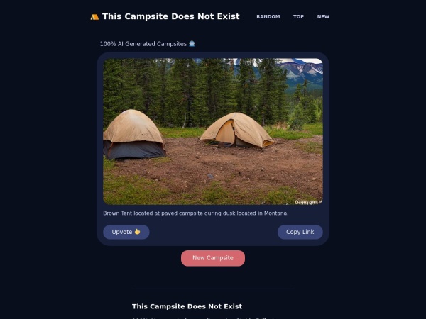 Thiscampsitedoesnotexist