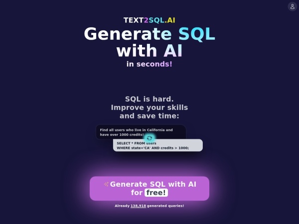 Text2SQL.AI
