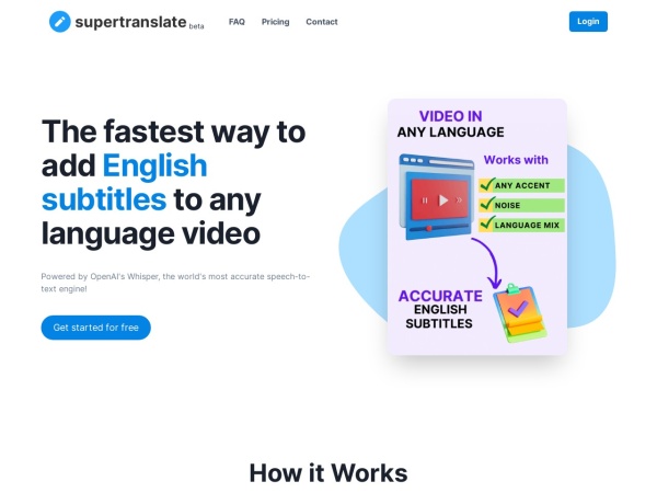 Supertranslate