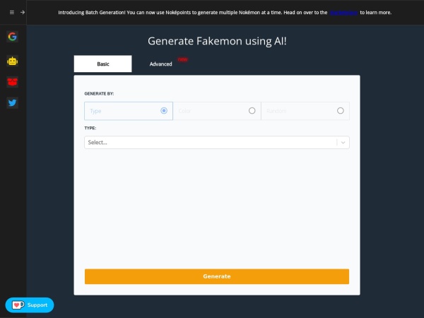 AI Pokemon generator