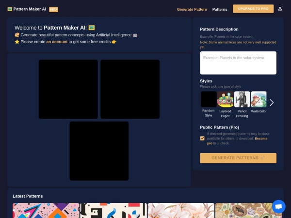Pattern Maker AI