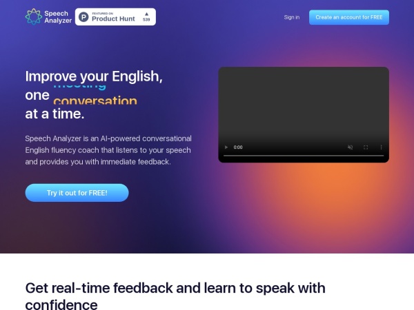 ELSA SPEECH ANALYZER