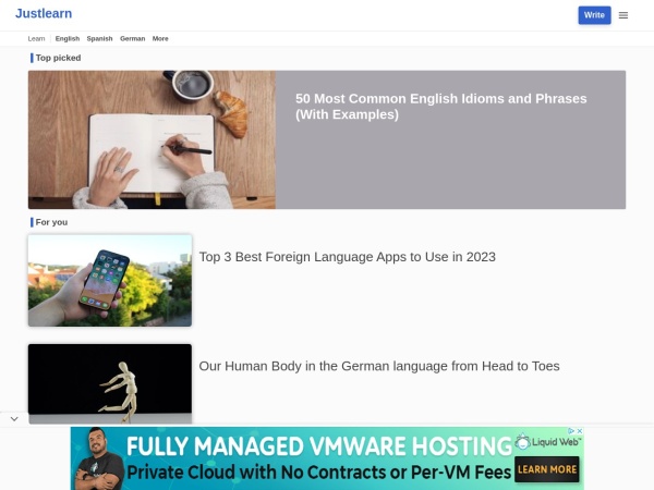Justlearn