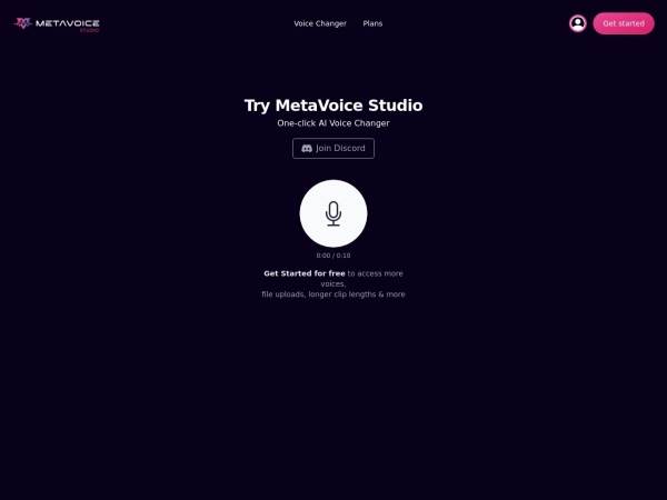 MetaVoice Studio