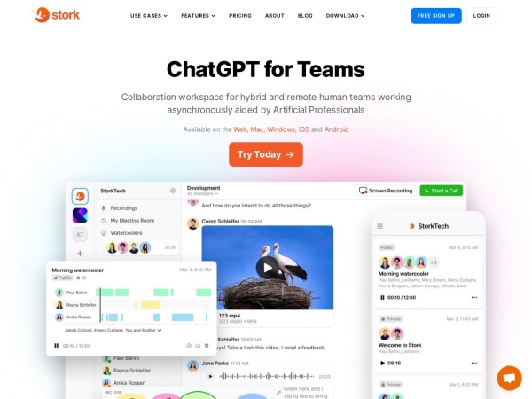 Stork: ChatGPT for Teams