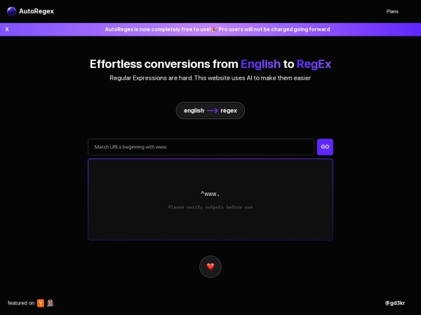 AutoRegex