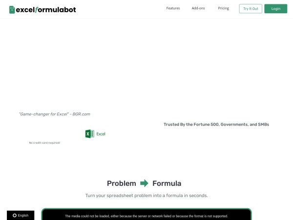 Excelformulabot
