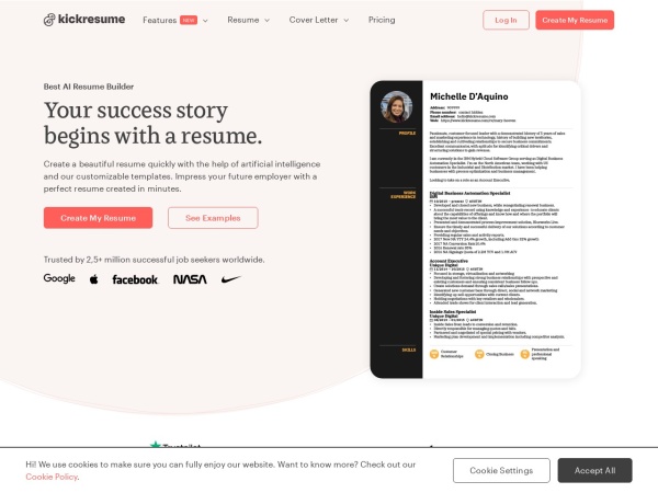 Kickresume