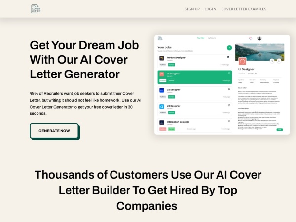 Your Cover Letter