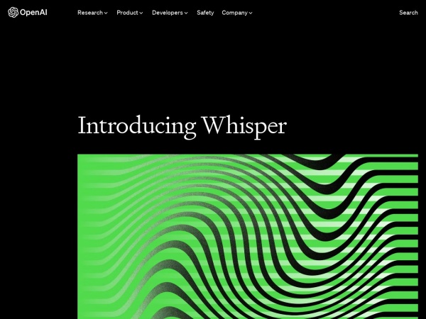 Whisper(OpenAI)